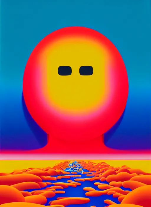 Image similar to explosion of emotions by shusei nagaoka, kaws, david rudnick, pastell colours, airbrush on canvas, cell shaded, 8 k