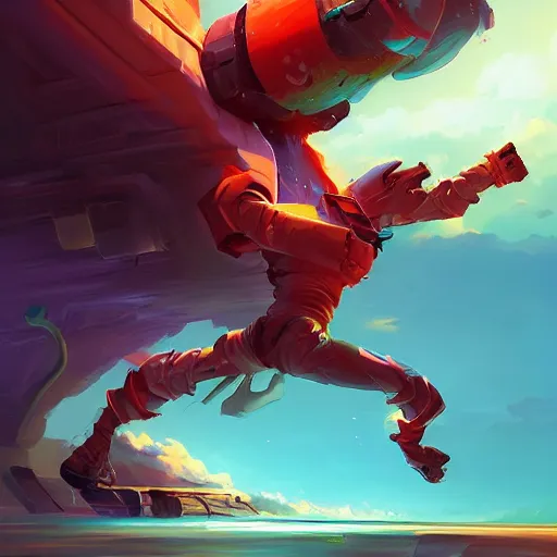 Image similar to unstoppable object meets immovable force, retrowave, behance hd, concept art by jesper ejsing, by rhads, makoto shinkai cyril rolando, madgwick