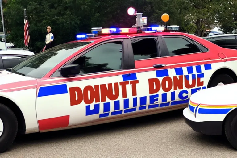 Image similar to donut wheel police cars