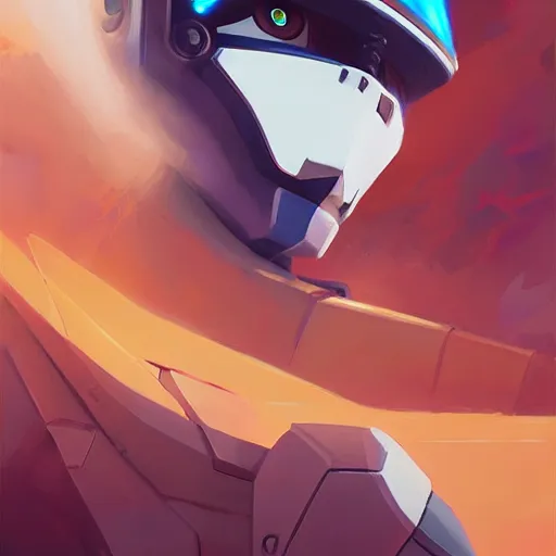 Image similar to face icon stylized minimalist robotech, loftis, cory behance hd by jesper ejsing, by rhads, makoto shinkai and lois van baarle, ilya kuvshinov, rossdraws global illumination