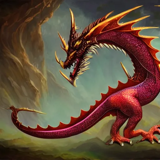 Image similar to fantasy dragon