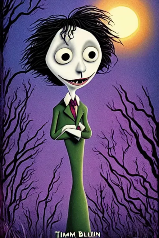 Image similar to tim burton animated feature