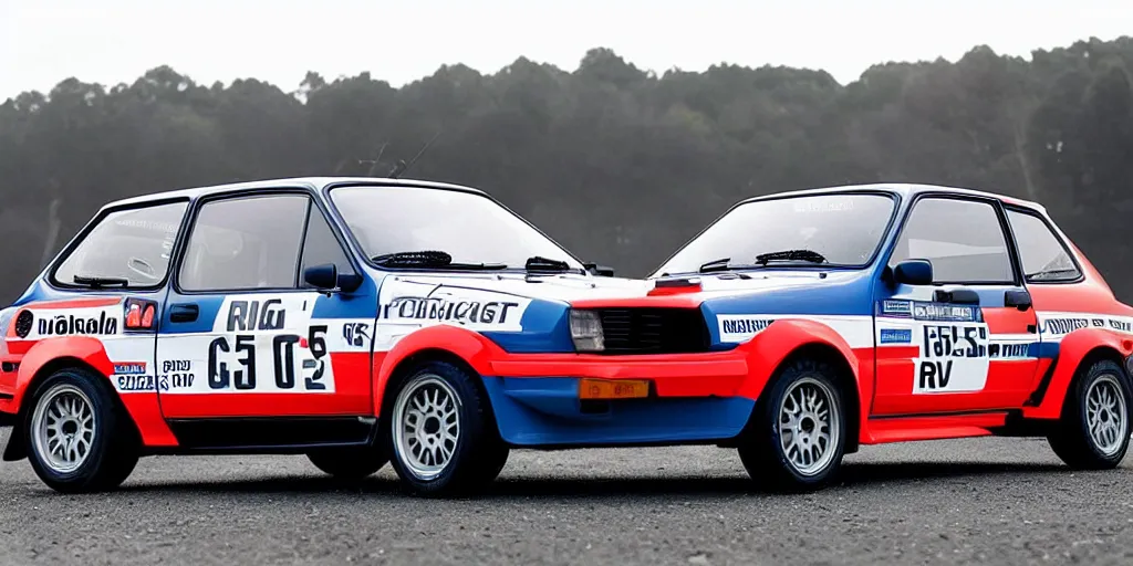 Prompt: “1980s Ford Fiesta r5”