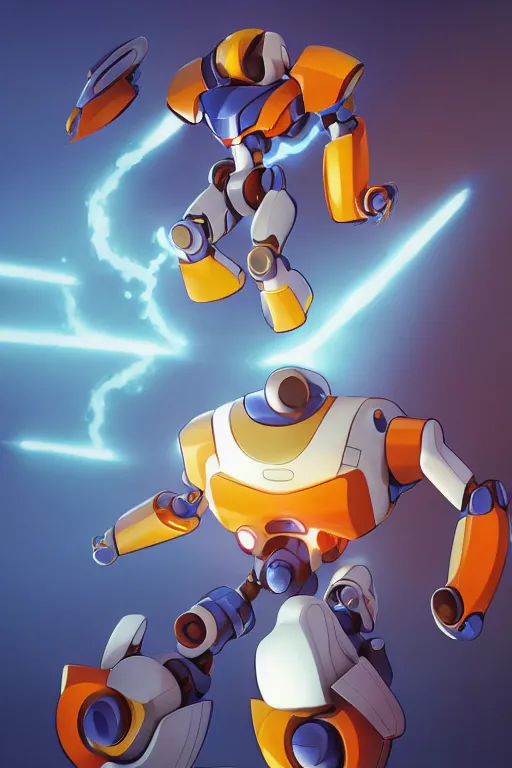 Image similar to metabots medabots medarotto medarot robot minimalist comics, behance hd by jesper ejsing, by rhads, makoto shinkai and lois van baarle, ilya kuvshinov, rossdraws global illumination ray tracing hdr radiating a glowing aura