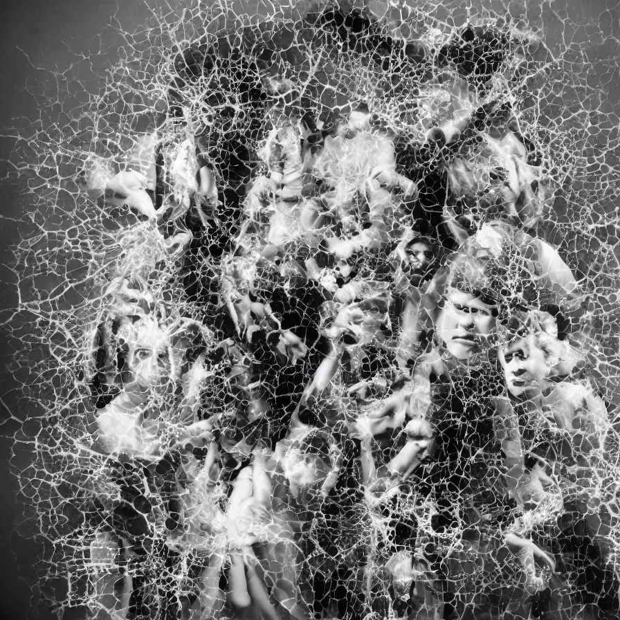 Prompt: Award-winning multiple-exposure weirdcore photography.