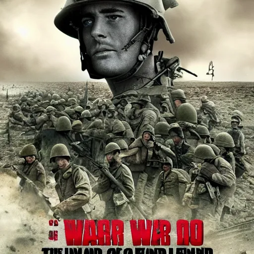 Prompt: the war to end all wars detailed realistic HD 8k High Resolution