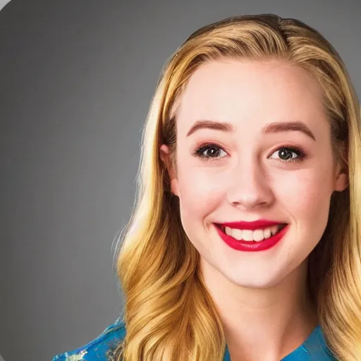 Image similar to A portrait photo of Betty Cooper