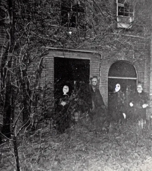 Image similar to old photo, undeniable evidence of ghosts