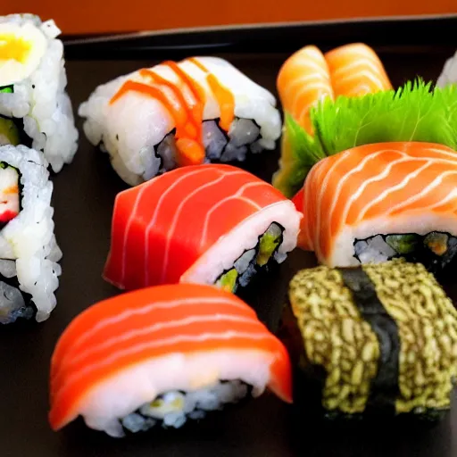 Image similar to disgusting sushi meal