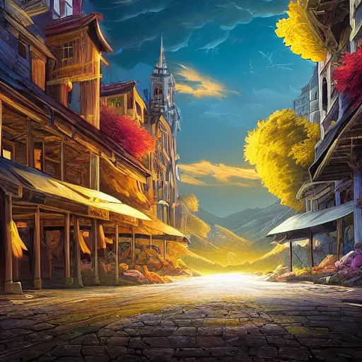 Image similar to a beautiful digital artwork of macedonia by dan mumford, cyril rolando and m. w kaluta, 8 k resolution, ultrafine details, rendered in unreal engine 5, cinematic composition, reimagined by industrial light and magic, smooth, 4 k, beautiful lighting, hdr, imax, cinema 4 d, shadow depth