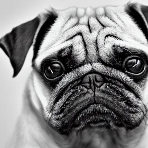Prompt: xray of a pug