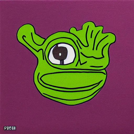 Prompt: Pepe the Frog