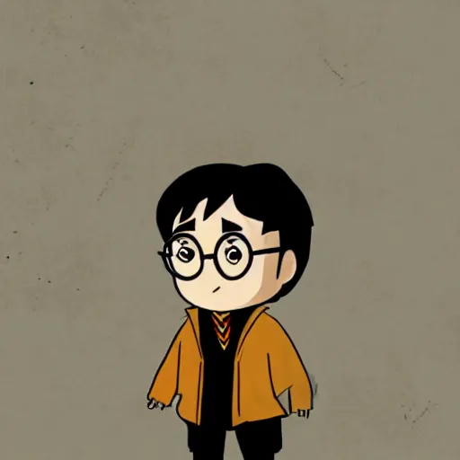 Prompt: harry potter as a fall guys character