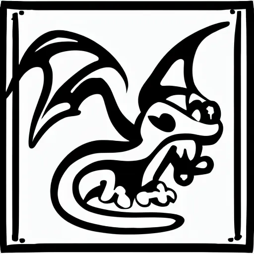 Prompt: a majestic dragon, hd, high quality emoji