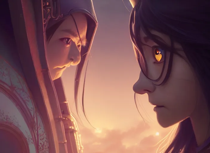 Image similar to a film still portrait of a elven minion, finely detailed features, minions, cinematic lighting, perfect art, night cyberpunk city, intricate, anime, minion, gapmoe grimdark, artstation, trending on pixiv fanbox, painted by greg rutkowski makoto shinkai takashi takeuchi studio ghibli, akihiko yoshida, 4 k