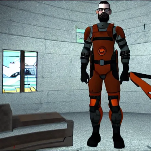 Prompt: Gordon Freeman