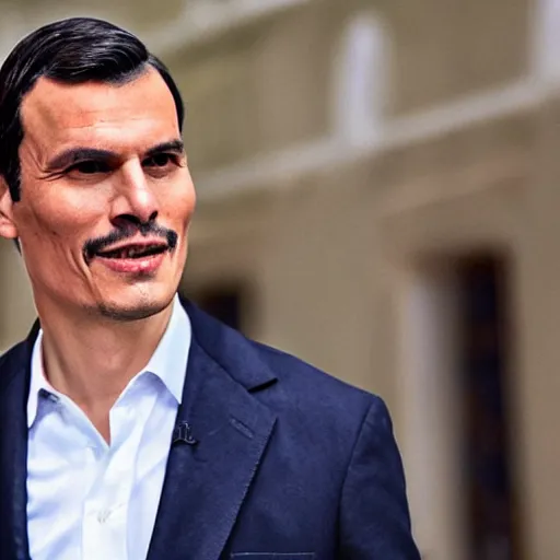 Image similar to spanish president pedro sanchez as a peaky blinder