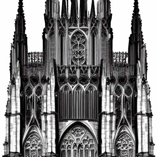 Prompt: gothic cathedral, trending on Artstation, digital art