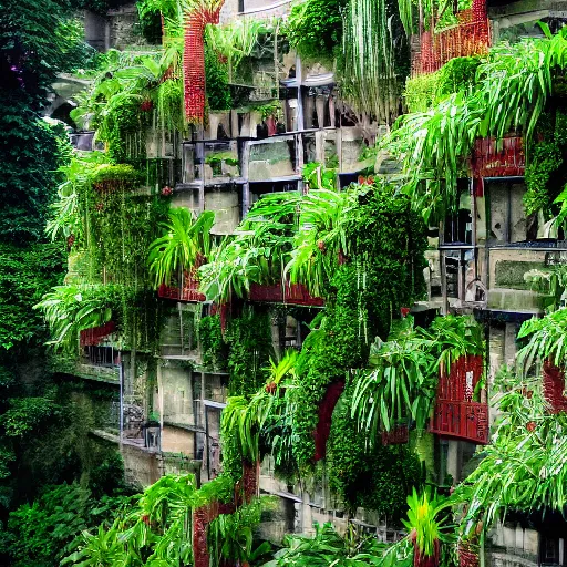 Prompt: hanging gardens of babylon