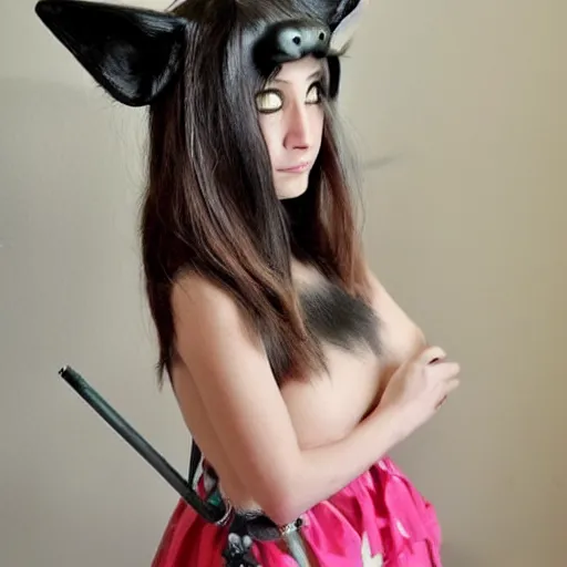 Image similar to catgirl