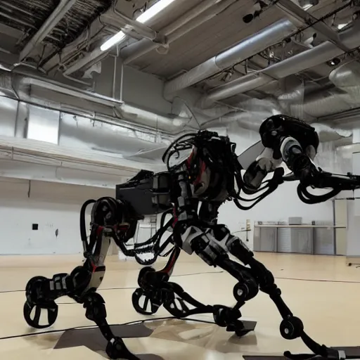 Image similar to boston dynamics robot