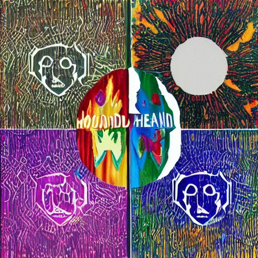 Image similar to Collage, Radiohead logo, Radiohead logo, Radiohead logo, Radiohead logo