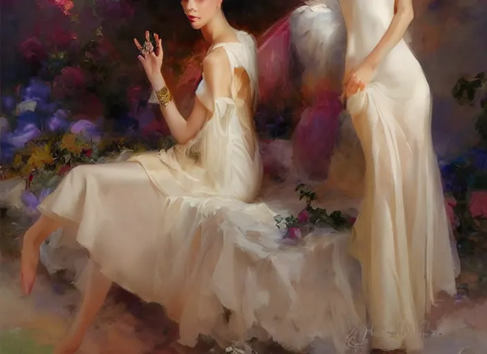 Image similar to ainz ooal gown by vladimir volegov and alexander averin and delphin enjolras and daniel f. gerhartz