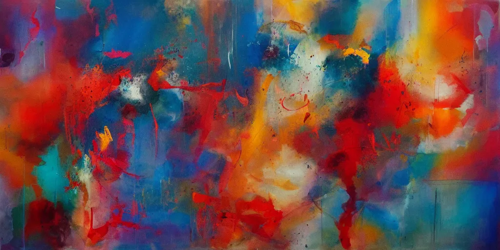 Image similar to a beautiful abstract painted by catrin arno
