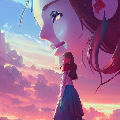 Prompt: aerith gainsborough by alena aenami artworks in 4 k design by lois van baarle by sung choi by john kirby artgerm and greg rutkowski and magali villeneuve