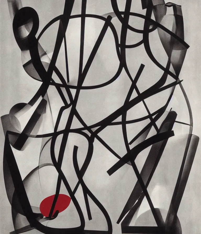 Image similar to artwork by laszlo moholy nagy