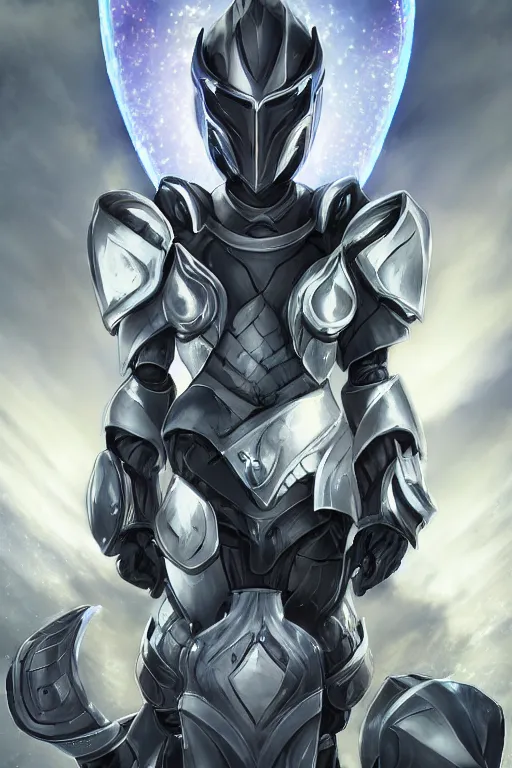 Image similar to helmet armor guardian destiny in witch queen illumination ray tracing hdr fanart arstation by sung choi robot ninja mask and eric pfeiffer and gabriel garza and casper konefal