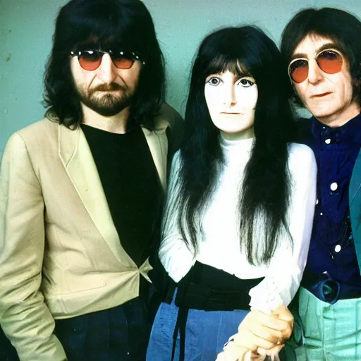 Image similar to plastic ono band,