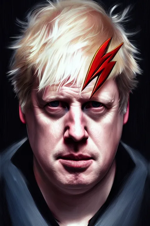 Image similar to Boris Johnson as Flash by Zack Snyder, realistic portrait, symmetrical, highly detailed, digital painting, artstation, concept art, smooth, sharp focus, illustration, cinematic lighting, art by artgerm and greg rutkowski and alphonse mucha