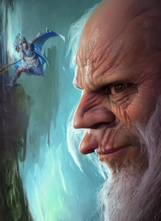Prompt: john malkovich, ultra detailed fantasy, dndbeyond, bright, colourful, realistic, dnd character portrait, full body, pathfinder, pinterest, art by ralph horsley, dnd, rpg, lotr game design fanart by concept art, behance hd, artstation, deviantart, hdr render in unreal engine 5