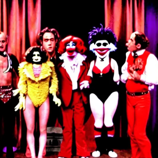 Image similar to Rocky Horror Muppet Show