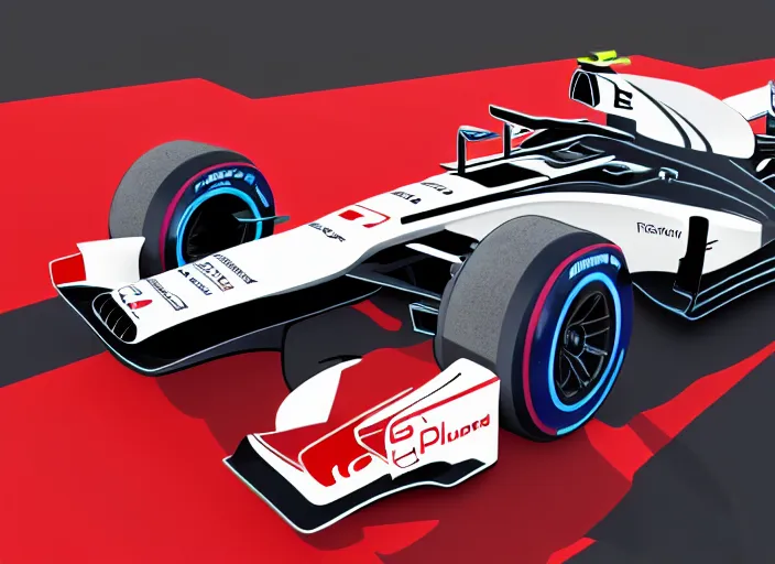 Image similar to 2 0 2 1 formula 1 audi car, concept art, 8 k, hdr, final render, blender, adobe photoshop