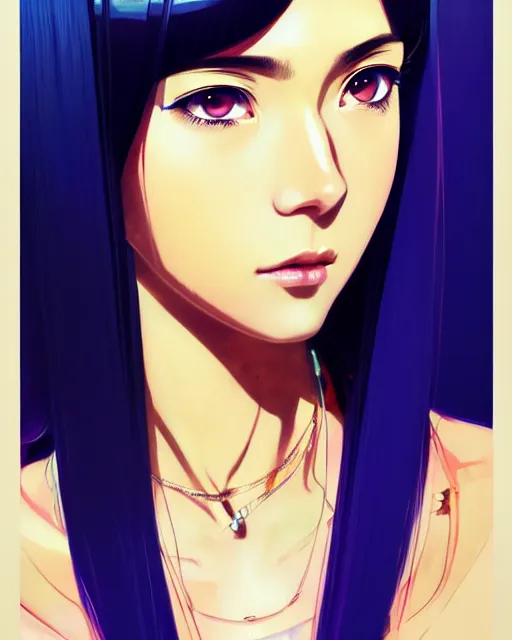 Image similar to portrait of cleopatra | | very very anime!!!, fine - face, audrey plaza, realistic shaded perfect face, fine details. anime. realistic shaded beautiful lighting poster by ilya kuvshinov katsuhiro otomo ghost - in - the - shell, magali villeneuve, artgerm, jeremy lipkin and michael garmash and rob rey