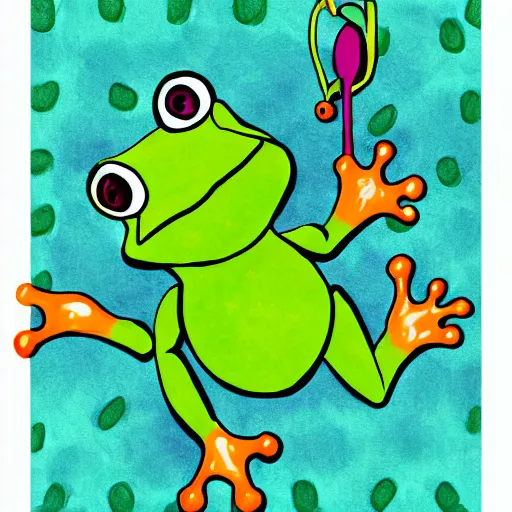 Image similar to frog smoothie