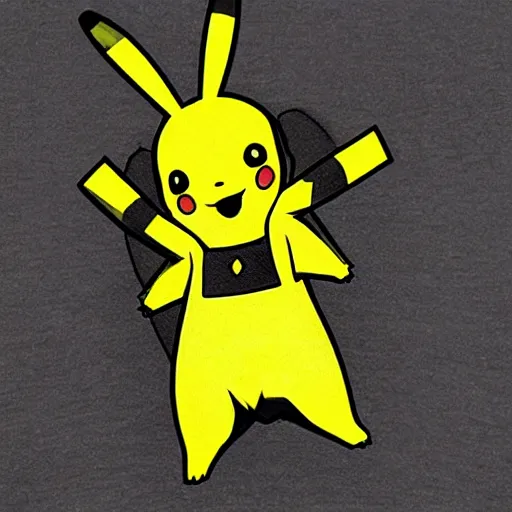 Image similar to a uranium pikachu