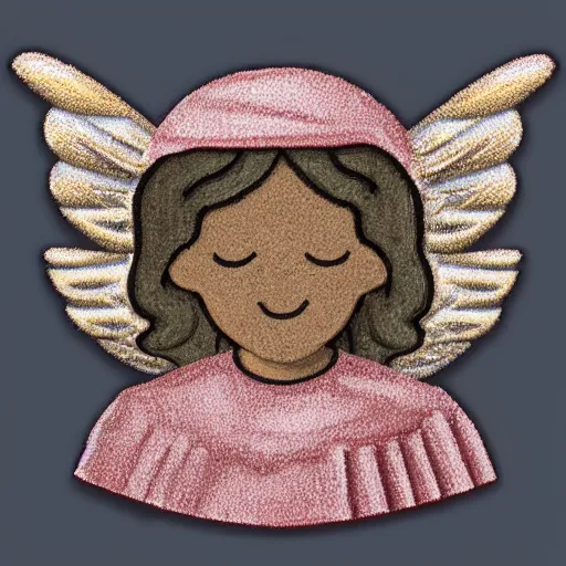 Prompt: angel emoji
