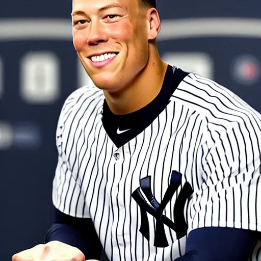 Aaron Judge from the Houston Astros, Stable Diffusion