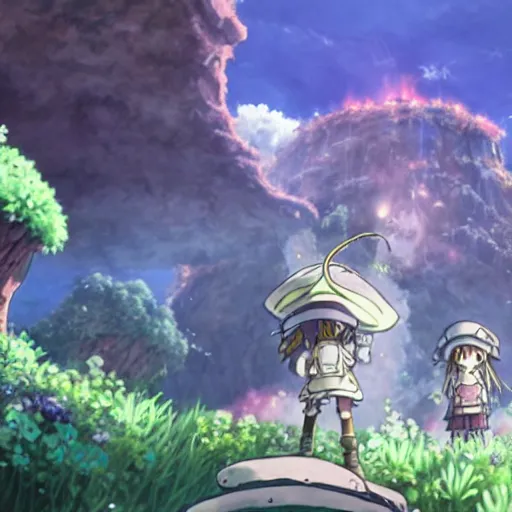 made in abyss mitty, Stable Diffusion