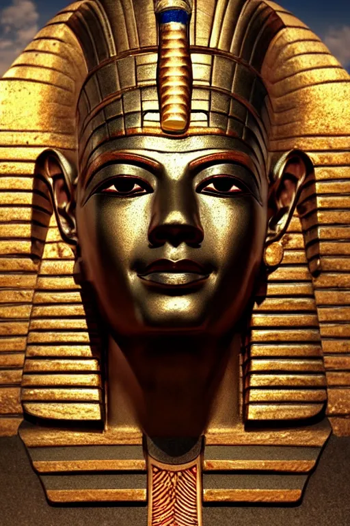 Image similar to egypt god osiris, god of the underworld, highly detailed, d & d, fantasy, highly detailed, digital painting, trending on artstation, concept art, sharp focus, illustration, global illumination, ray tracing, realistic shaded, art by artgerm and greg rutkowski and fuji choko and viktoria gavrilenko and hoang lap, sunny