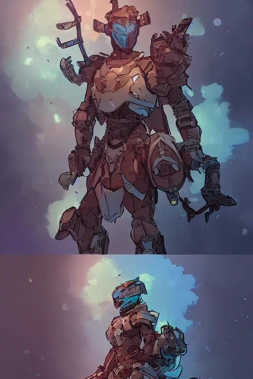 Image similar to combination suit armor aloy horizon forbidden west horizon zero dawn robot ninja mask helmet backpack tribal, art gta 5 comics, official fanart behance hd artstation by jesper ejsing, by rhads, makoto shinkai and lois van baarle, ilya kuvshinov, ossdraws radiating a glowing aura cgi rtx 2 0 2 2