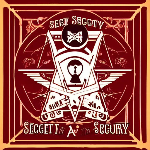 Prompt: secret society headquarters, digital art