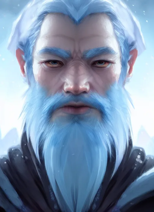 Prompt: character concept art of a ice wizard, key visual, realistic shaded perfect face, fine details, dystopian environment and background, by stanley artgerm lau, wlop, rossdraws, james jean, andrei riabovitchev, marc simonetti, and sakimichan, trending on artstation