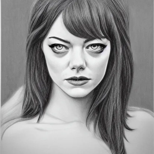 R.Rosales.Art on X: Charcoal Powder of Emma Stone. First time ever using charcoal  Powder AND make-up brushes on a drawing.. 😶 #charcoal #emmastone #art  #portrait #hair #erase #messy #saturday #pencil #makeup #artistsoninstagram  #