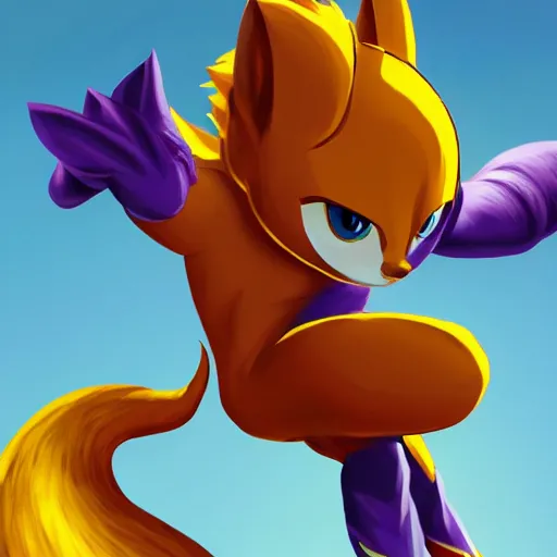 Prompt: Miles Tails Prower