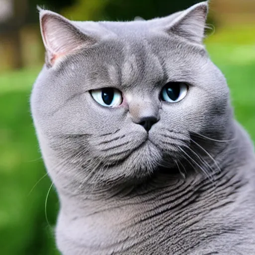 Prompt: a british shorthair cat as sherlock holmes