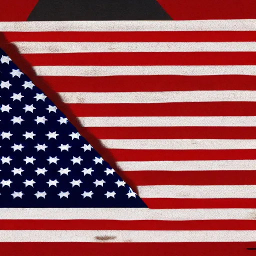 Image similar to rejected versions of the american flag